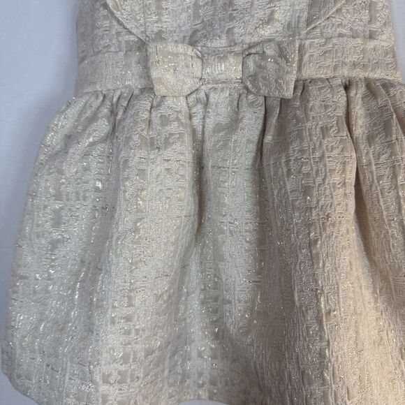 Osh Kosh B Gosh Girl's Sleeveless Dress Size 12 Month Gold  Holiday Christmas - Picture 4 of 10